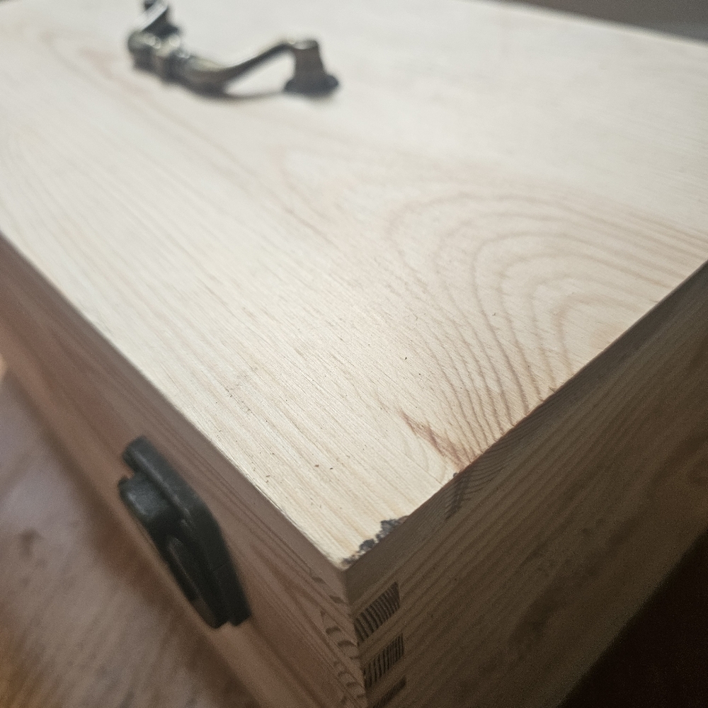 Essential Oil Box - Wooden Storage Box With Handle - Picture 2 of 6